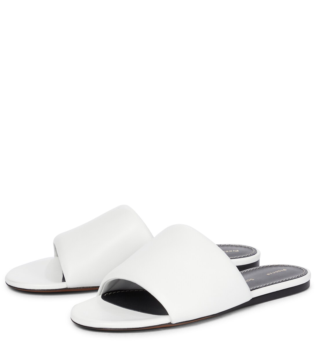 Pantoletten aus Leder | Proenza Schouler
