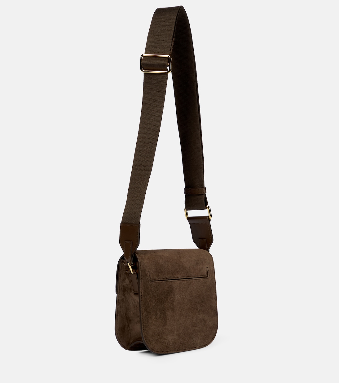 Schultertasche Tara Mini aus Veloursleder | Tom Ford