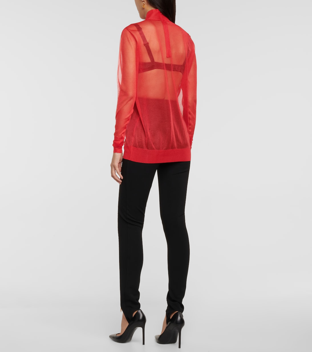 Longsleeve aus Mesh | Dolce&Gabbana