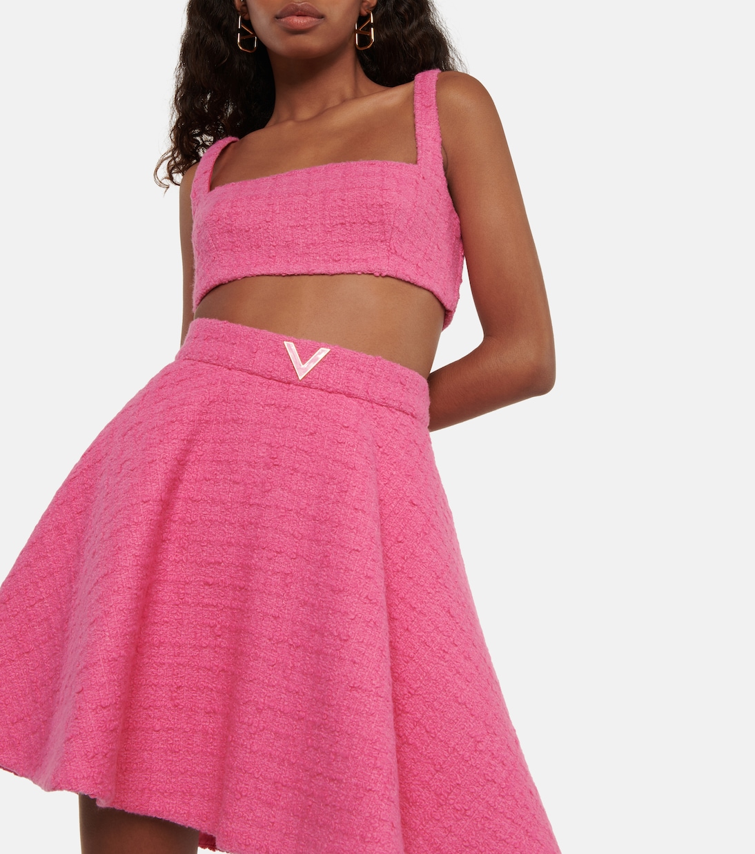 Bralette aus Tweed | Valentino