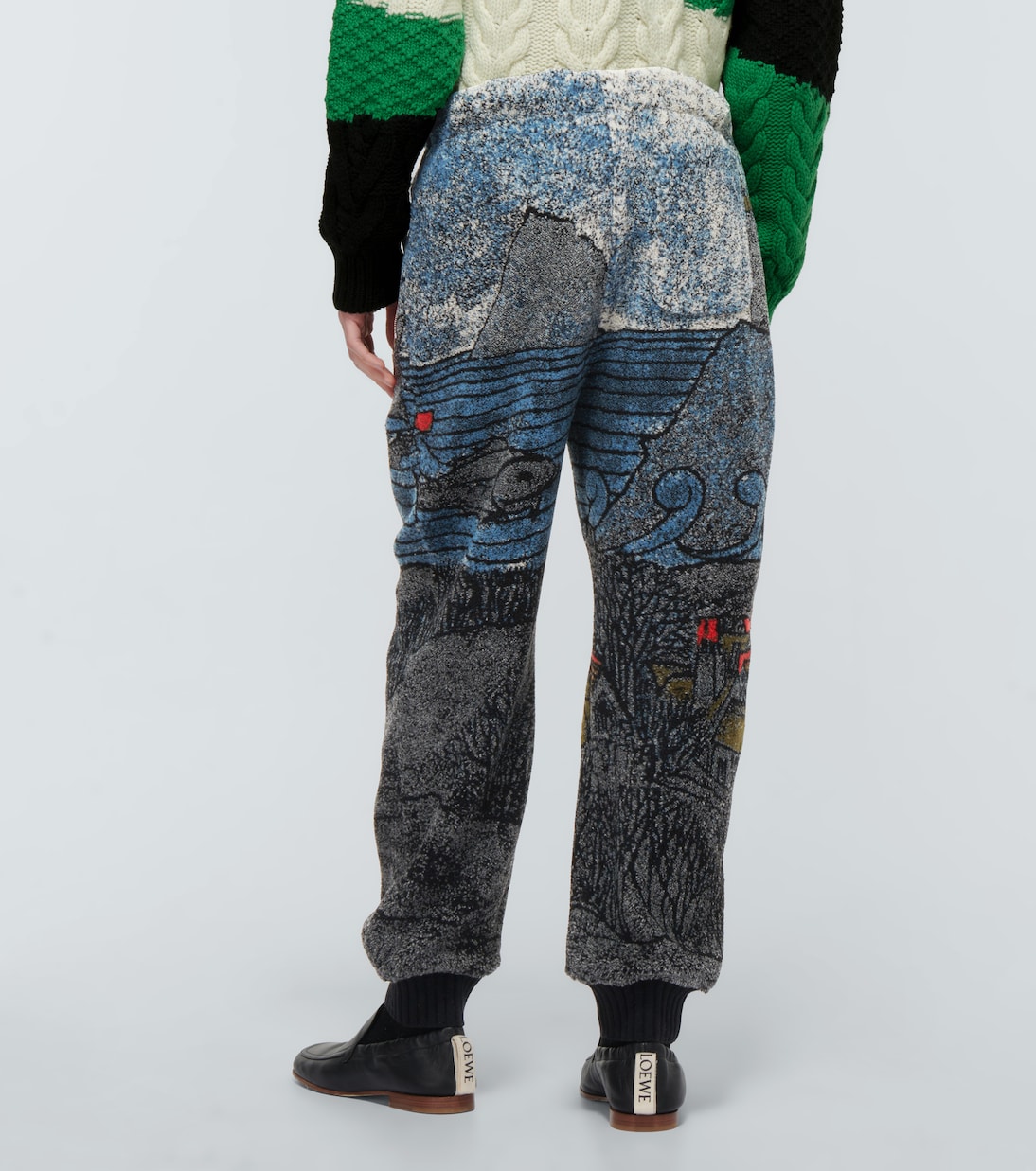 Lighthouse抓绒运动裤 | Loewe