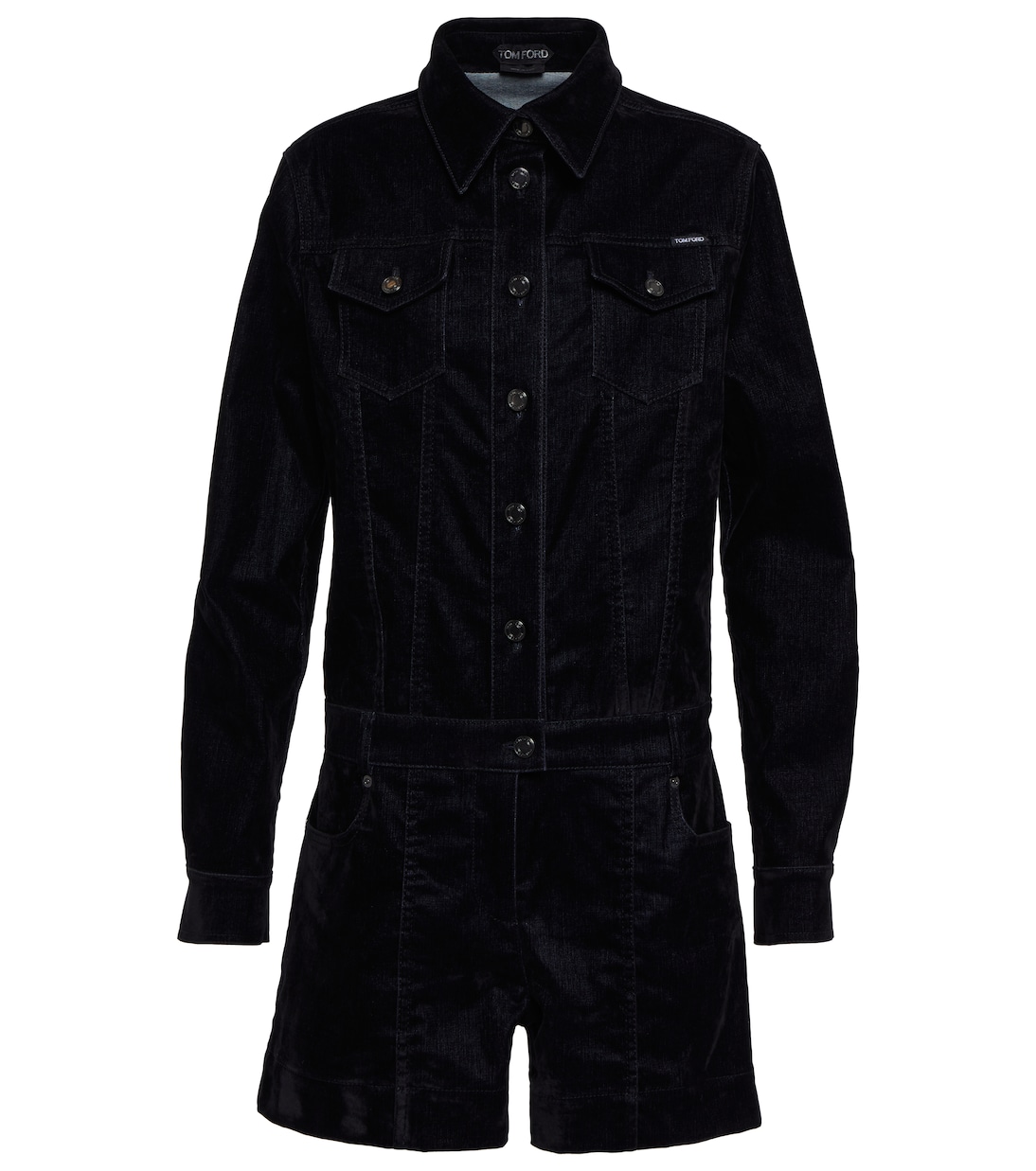 Denim playsuit | Tom Ford