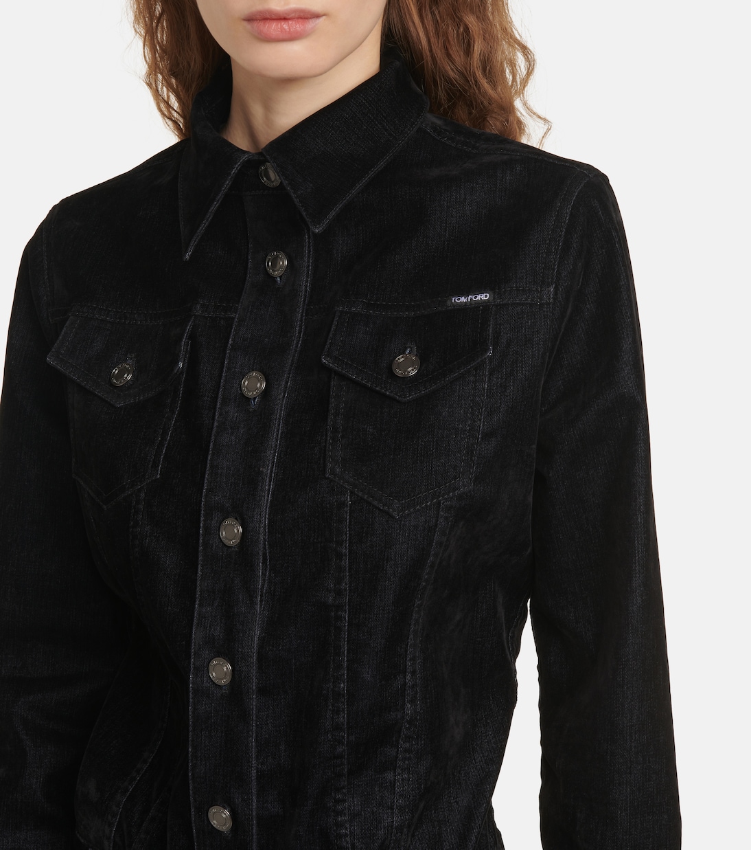 Denim playsuit | Tom Ford