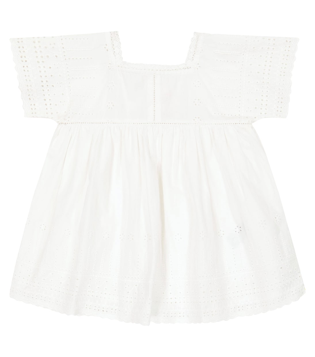 Baby Ameliane broderie anglaise cotton dress | Bonpoint