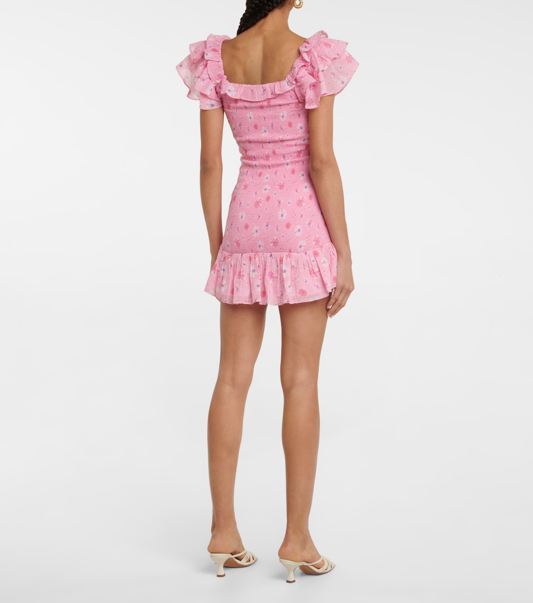 Minikleid Kodie aus Baumwolle | LoveShackFancy