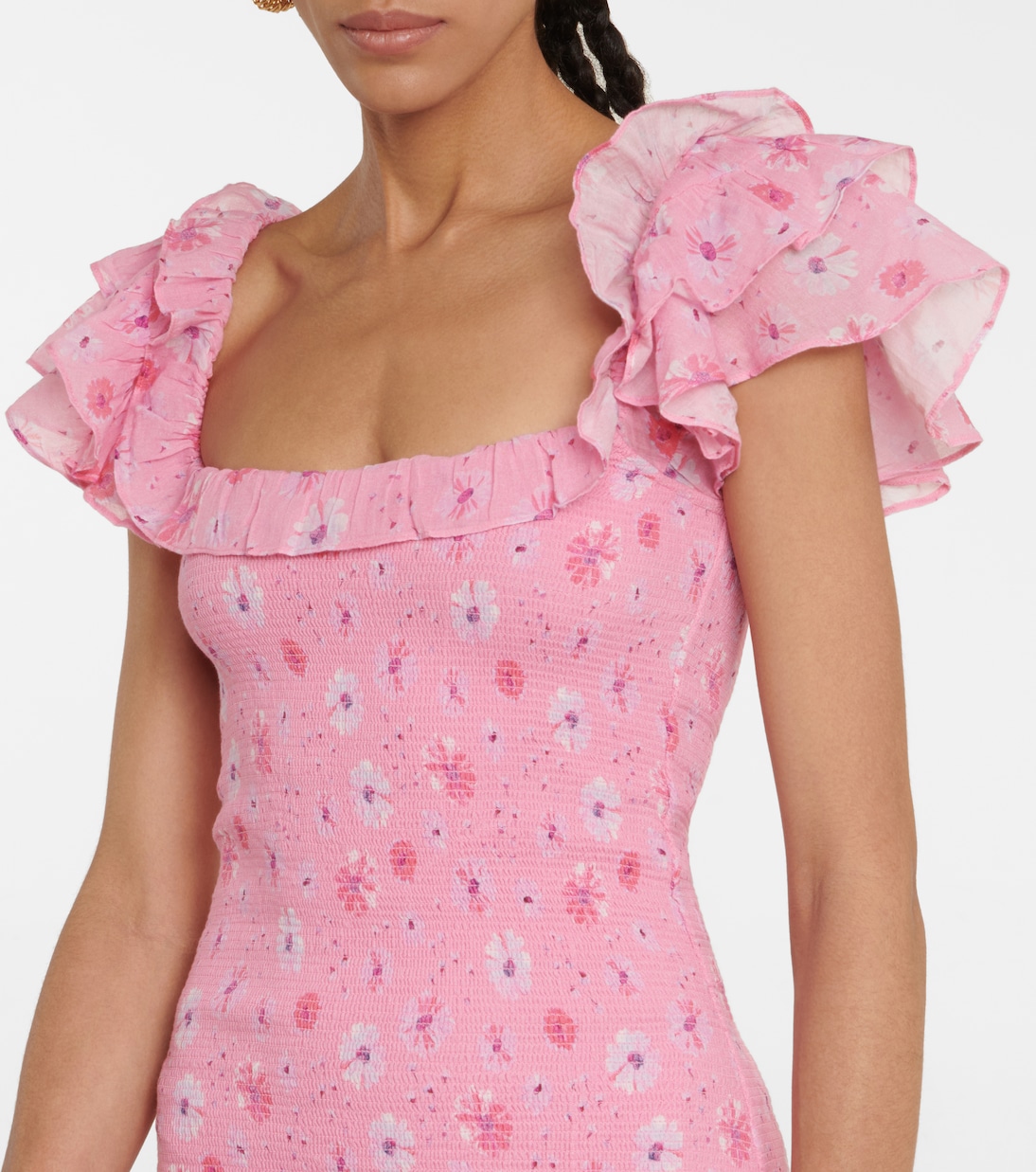 Minikleid Kodie aus Baumwolle | LoveShackFancy