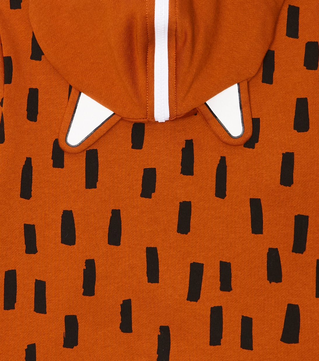 Felpa in cotone con stampa e cappuccio | Stella McCartney Kids