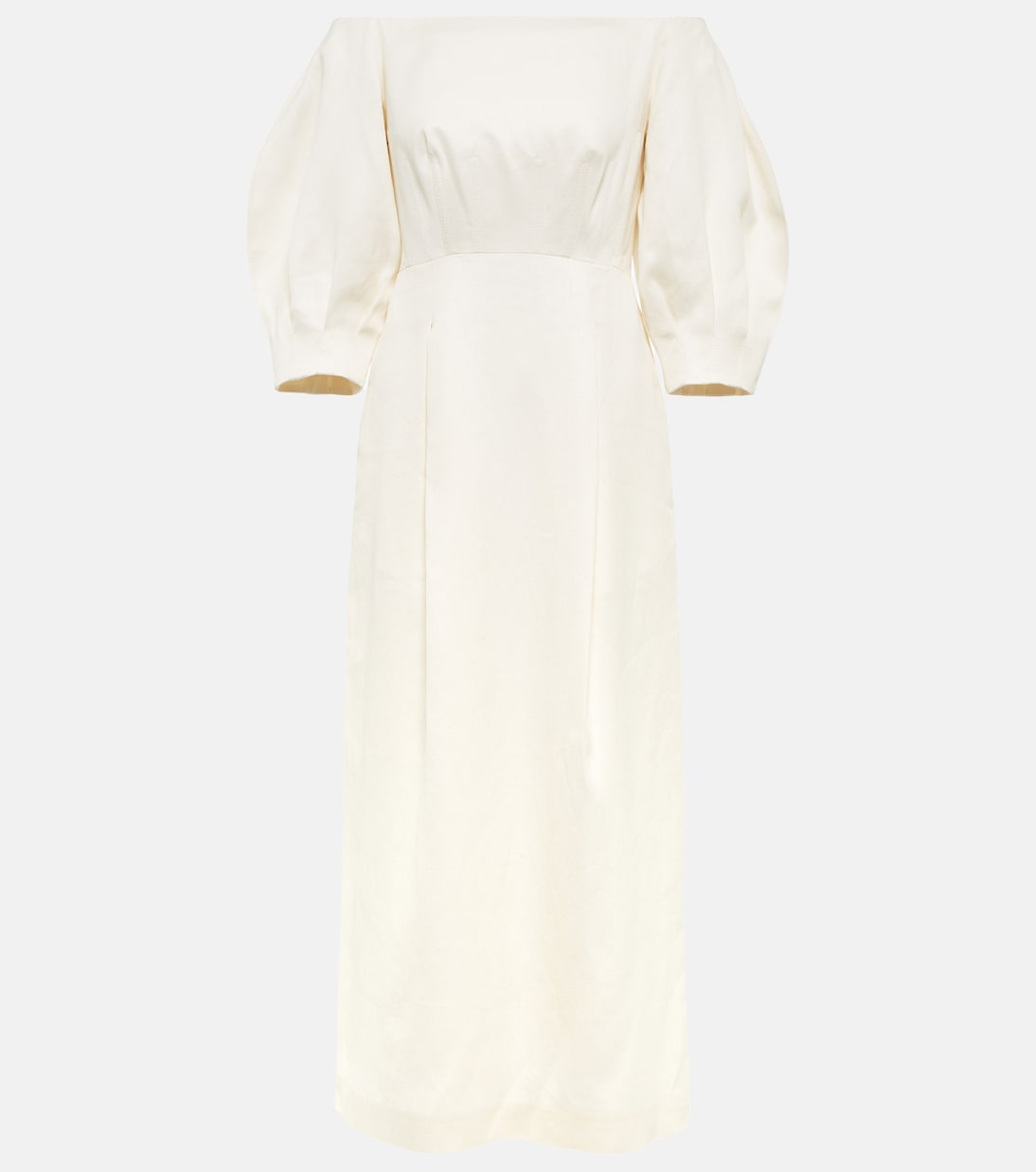 Robe midi Majano en lin | Gabriela Hearst