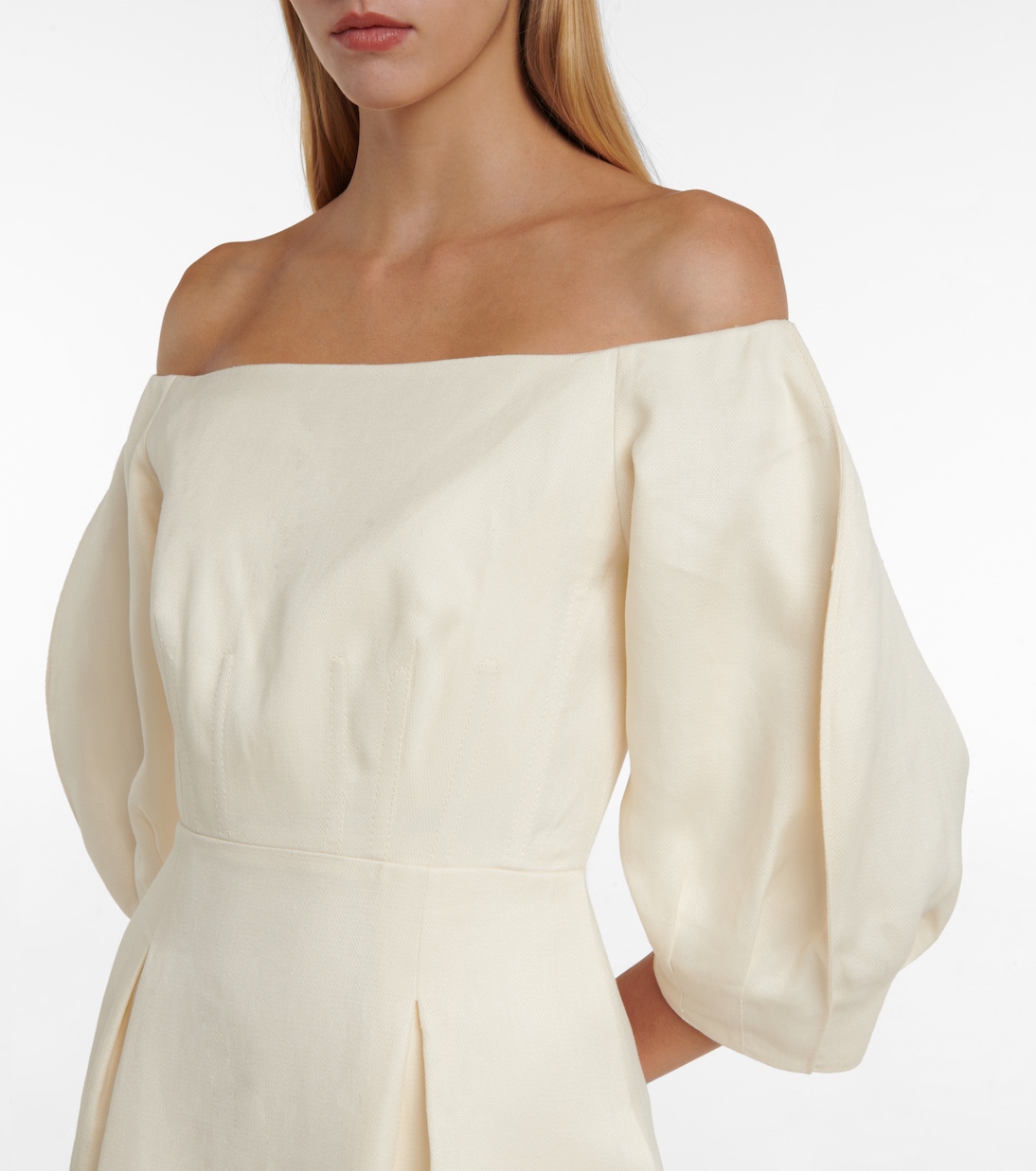 Robe midi Majano en lin | Gabriela Hearst