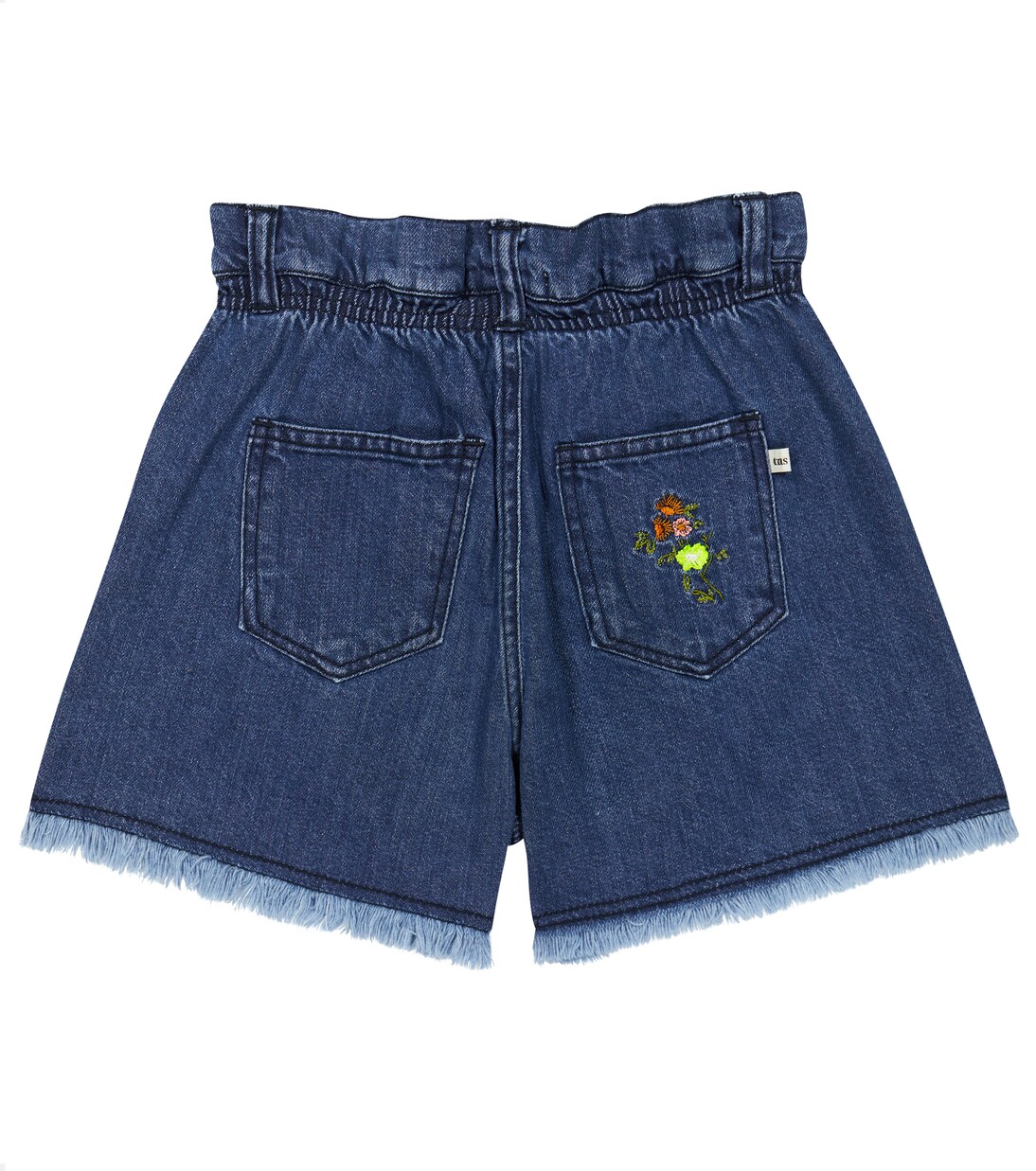 Allegria embroidered denim shorts | The New Society