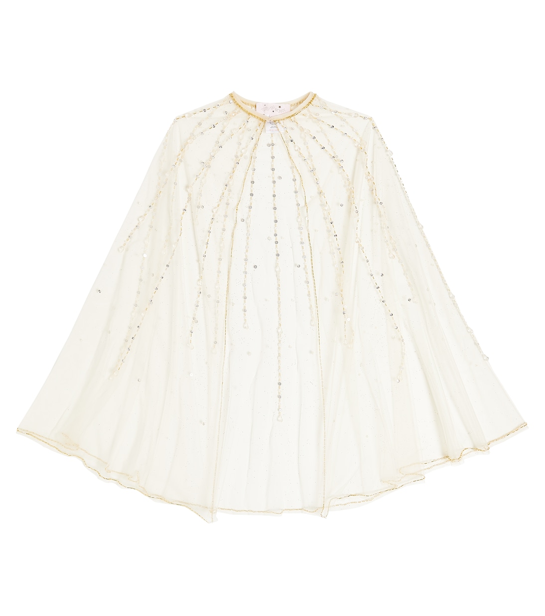 Cape Sweet Allure en tulle à ornements | Tutu Du Monde
