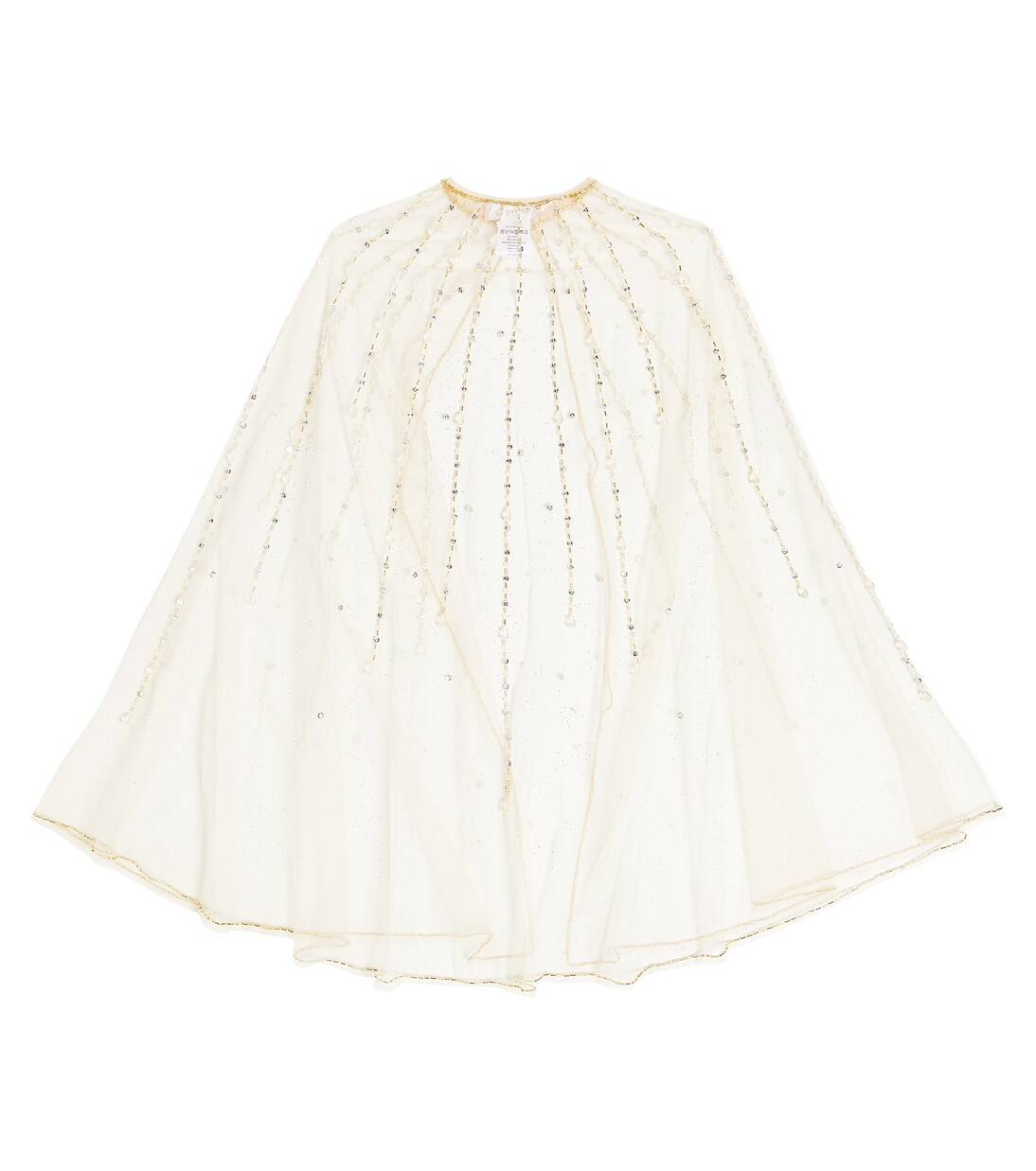 Cape Sweet Allure en tulle à ornements | Tutu Du Monde