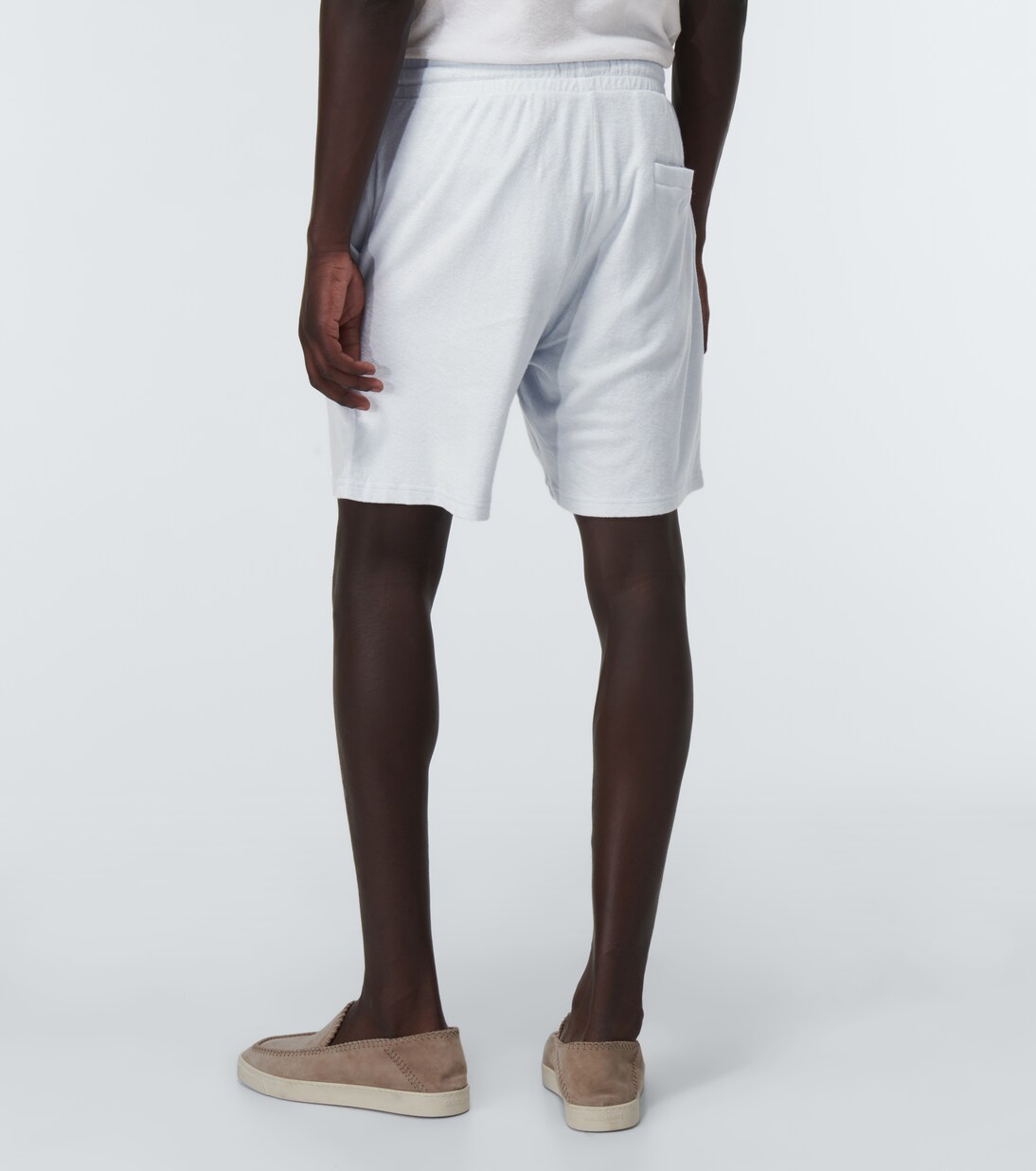 Augusto cotton-blend terry shorts | Frescobol Carioca