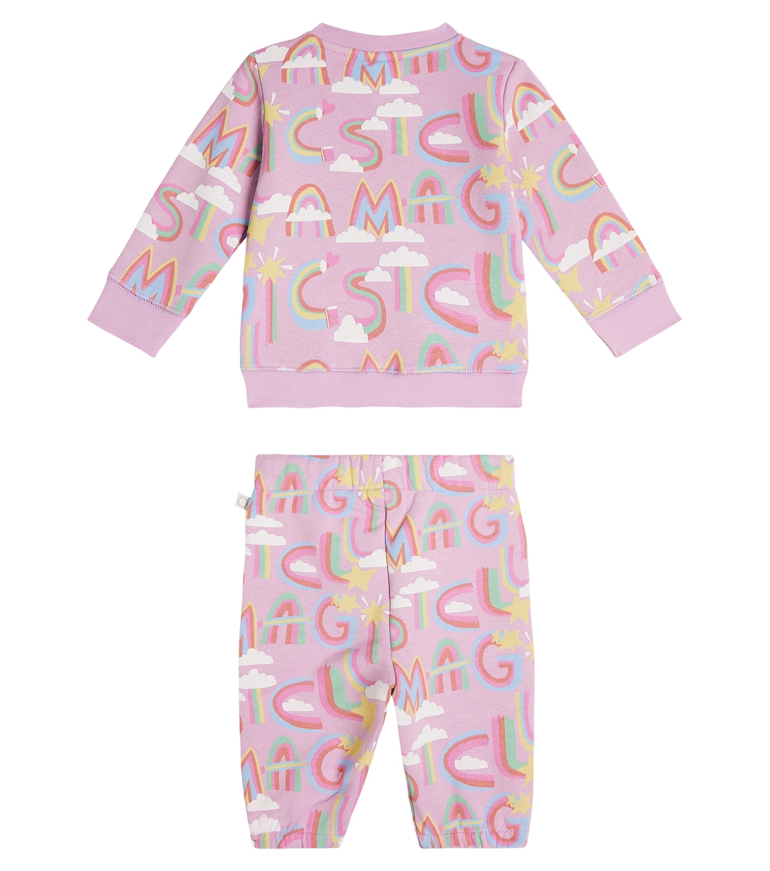 Baby printed fleece tracksuit | Stella McCartney Kids