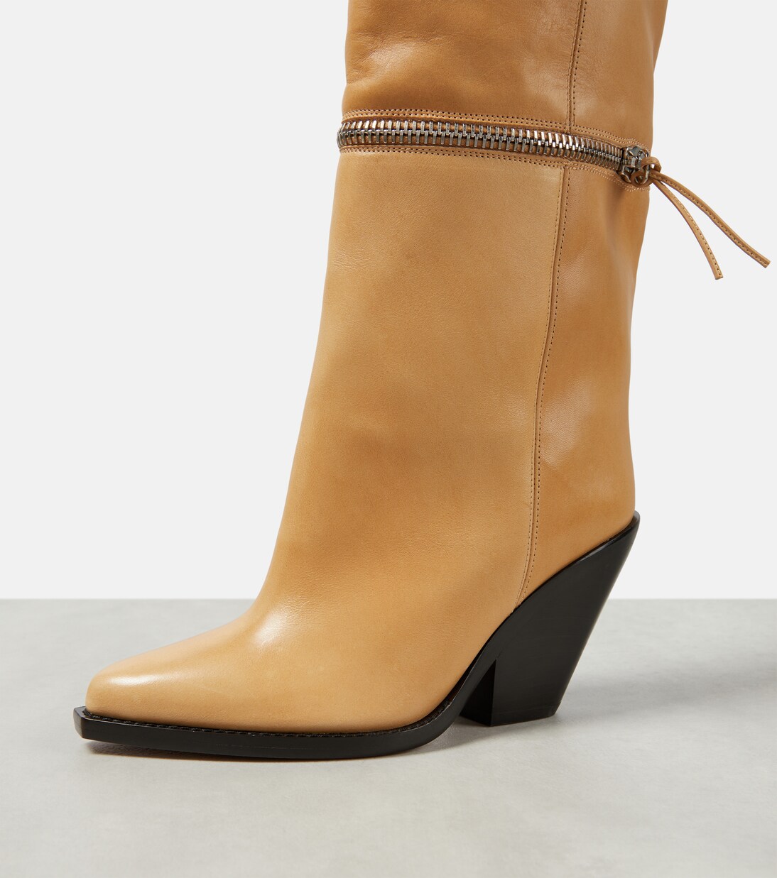 Lelodie leather over the knee boots | Isabel Marant