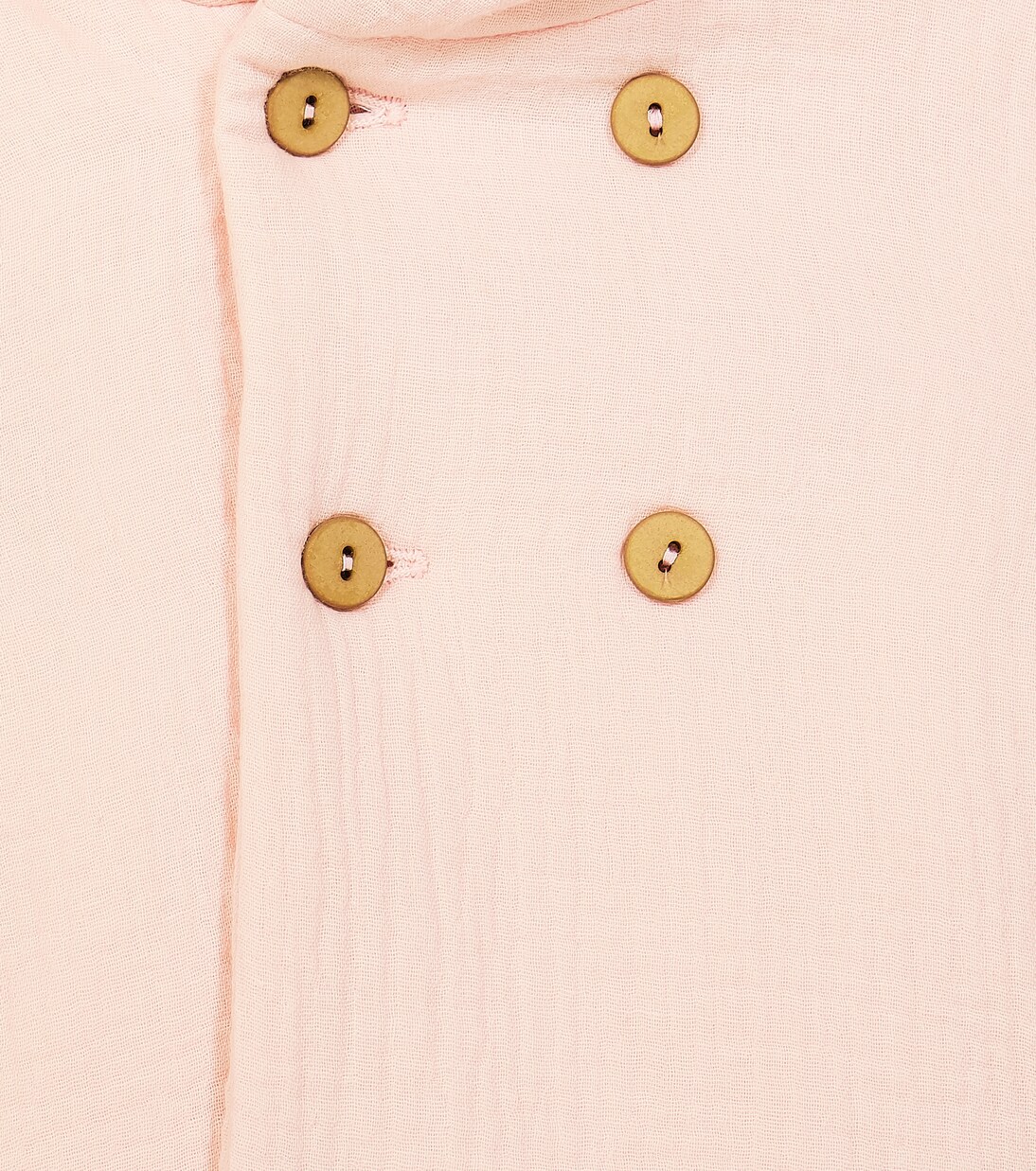 Baby Wattierte Jacke aus Baumwoll-Gaze | Il Gufo