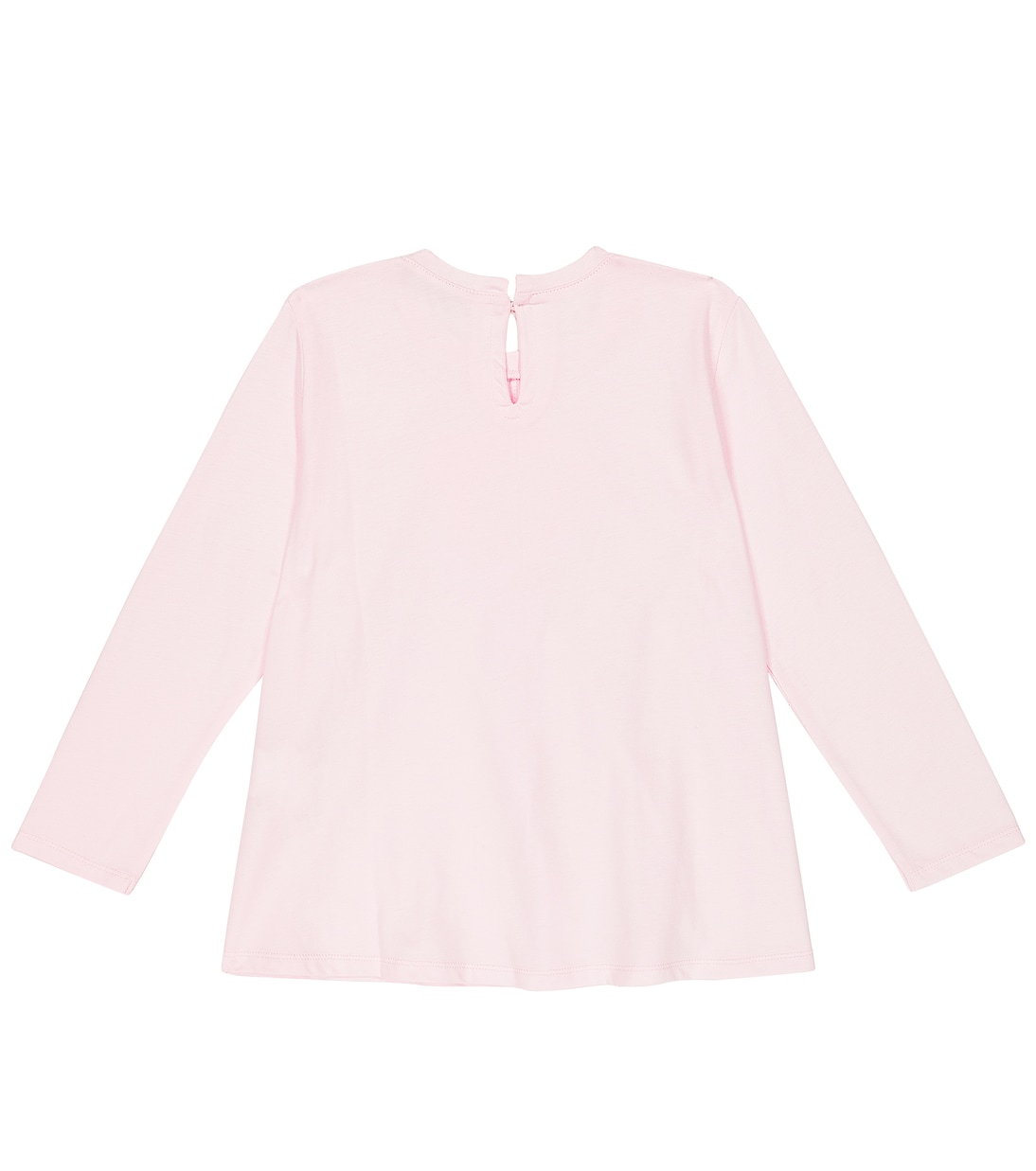 Embellished cotton jersey T-shirt | Monnalisa