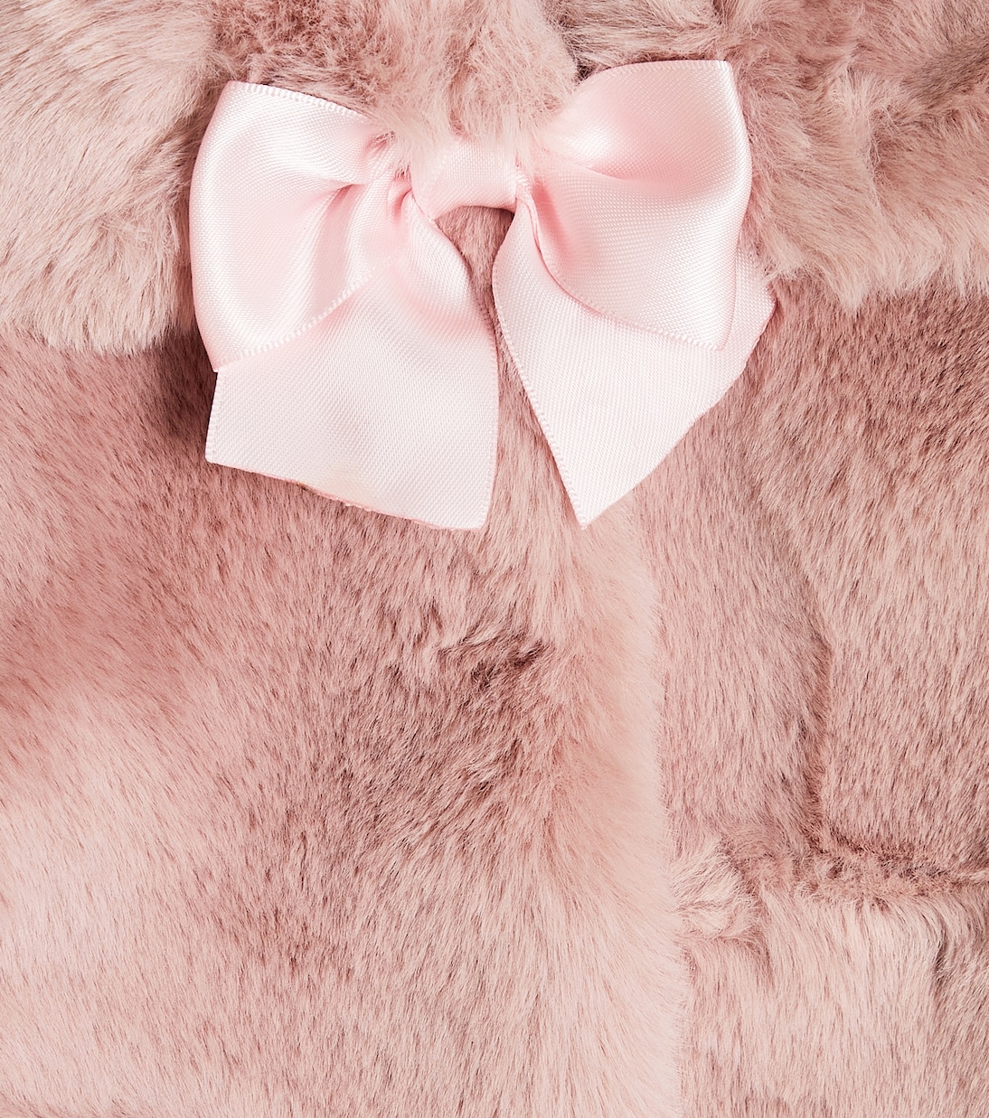 Baby bow-detail jacket | Monnalisa