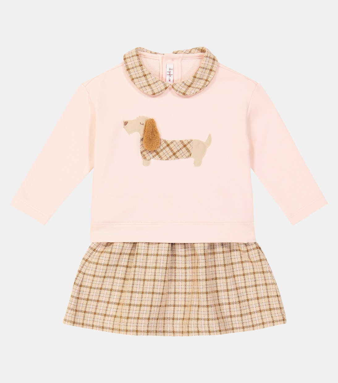 Baby - Gonna e top in misto cotone | Il Gufo