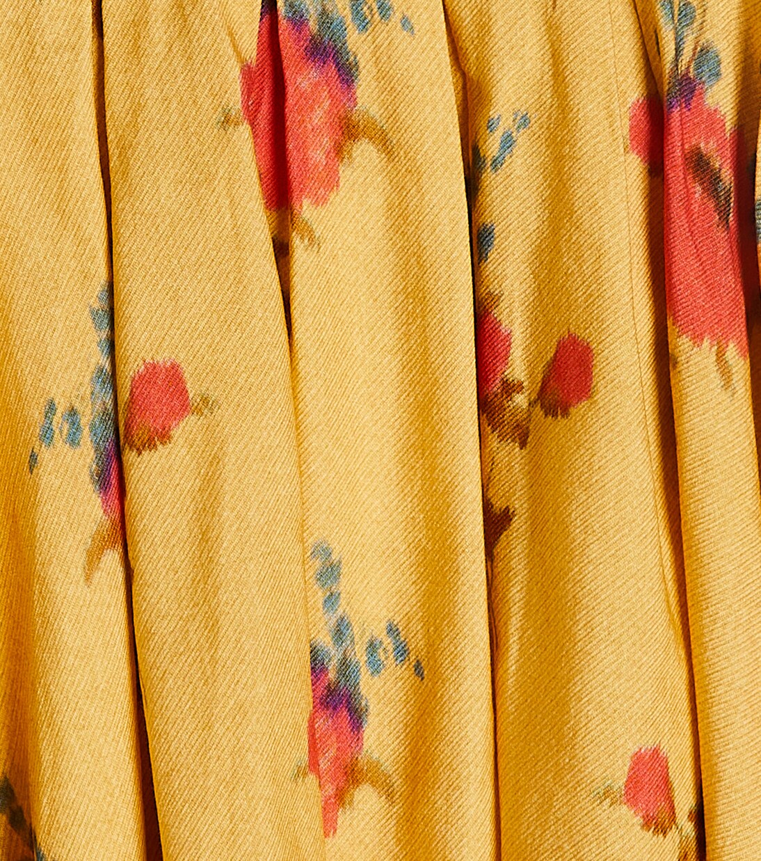 Floral cotton-blend skirt | Morley