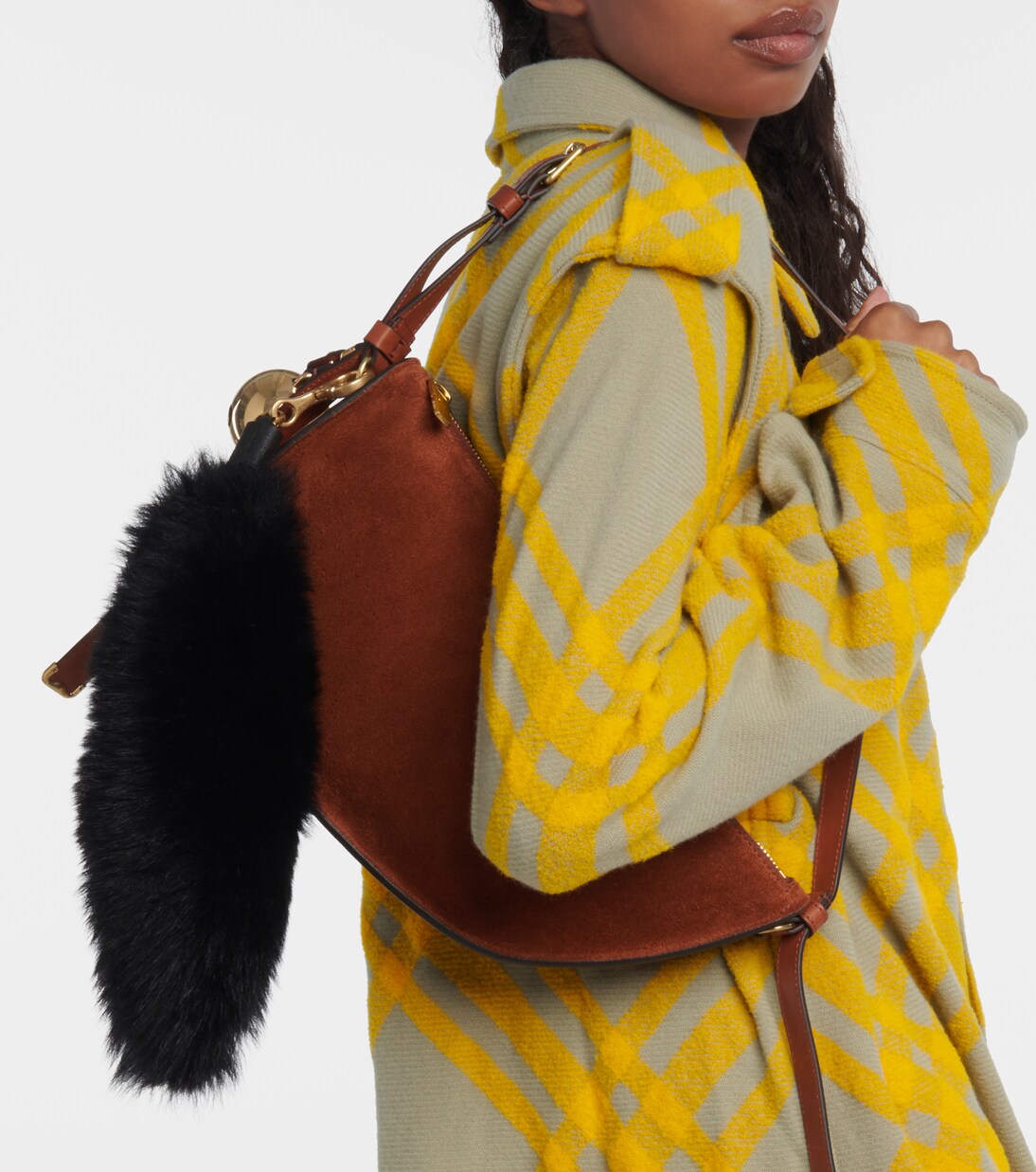 Porte-clés en shearling | Burberry