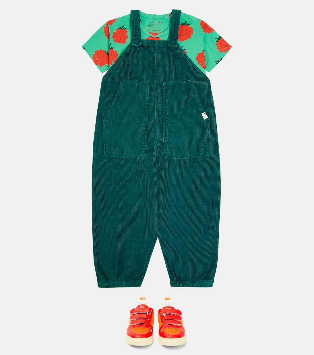 Cotton corduroy overalls | Tinycottons