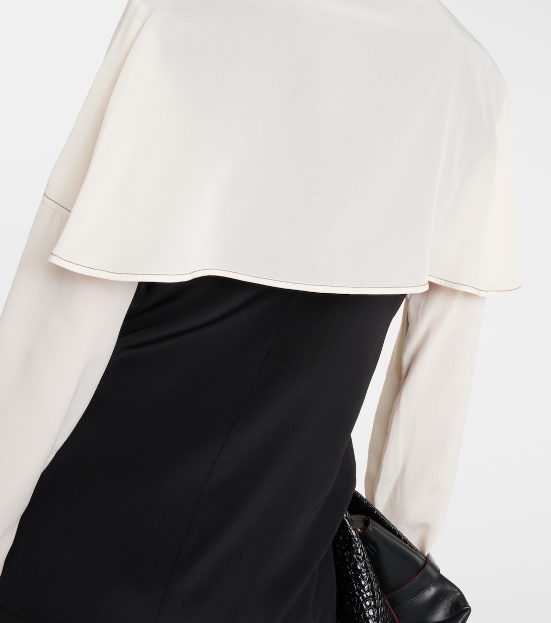 Bluse aus Crêpe de Chine aus Seide | Victoria Beckham