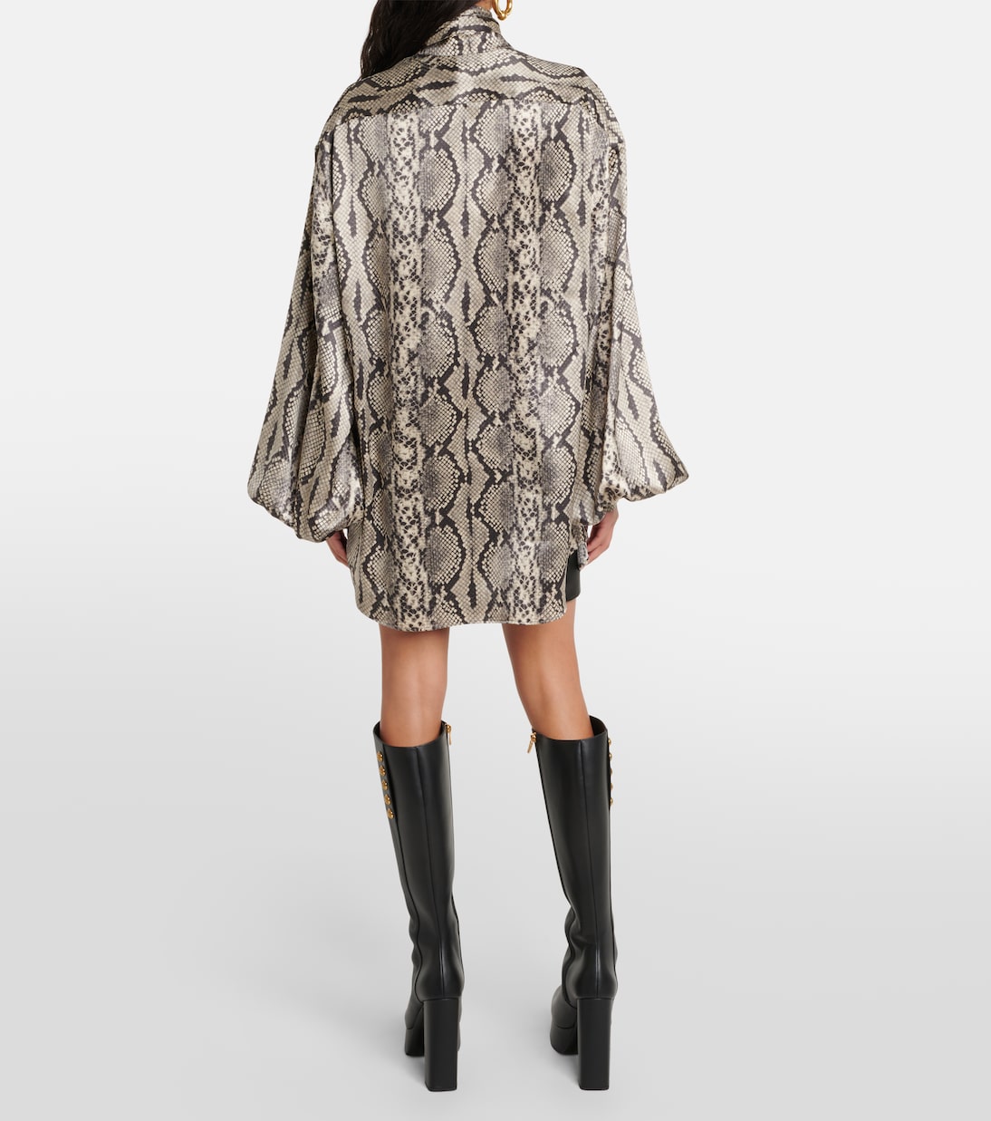 Schluppenbluse aus Seide | Balmain