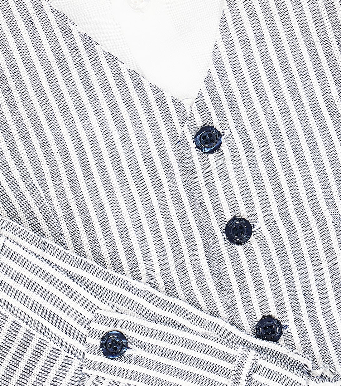 Bébé – Ensemble chemise et short en lin et coton | Patachou