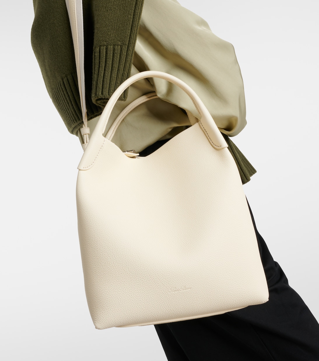 Tote Bag Bale Large aus Leder | Loro Piana