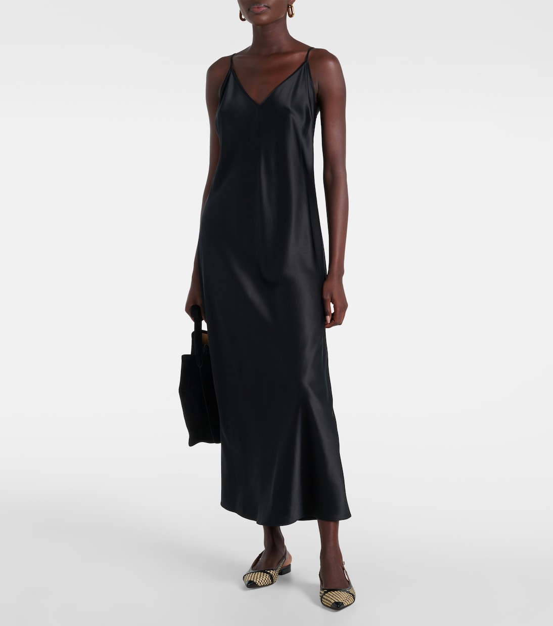 Jama皮革边饰酒椰叶纤维芭蕾舞平底鞋 | Malone Souliers