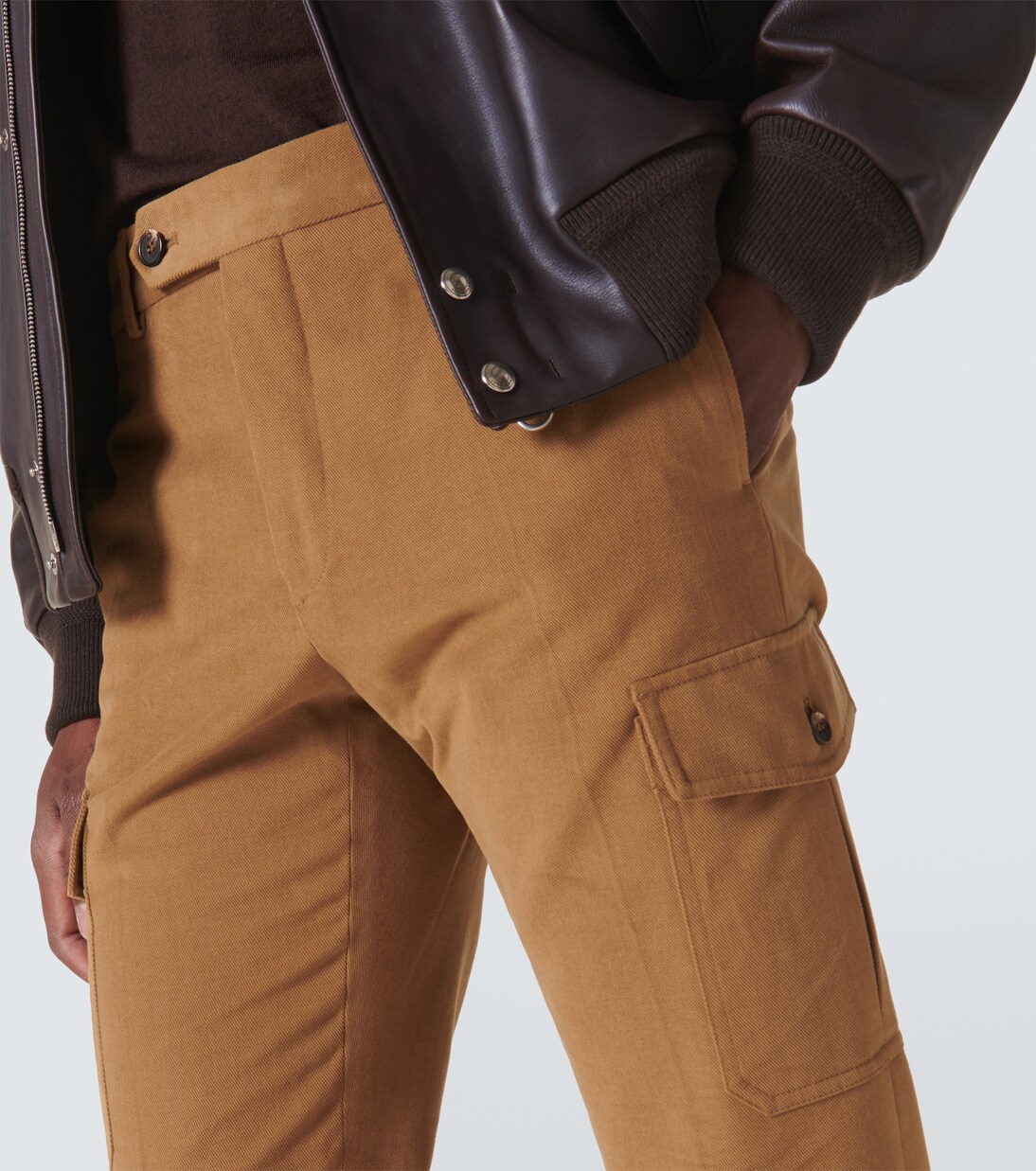 Cotton cargo pants | Slowear