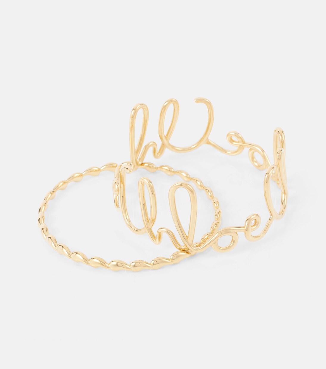 Set Chloé Iconic aus zwei Armreifen | Chloé