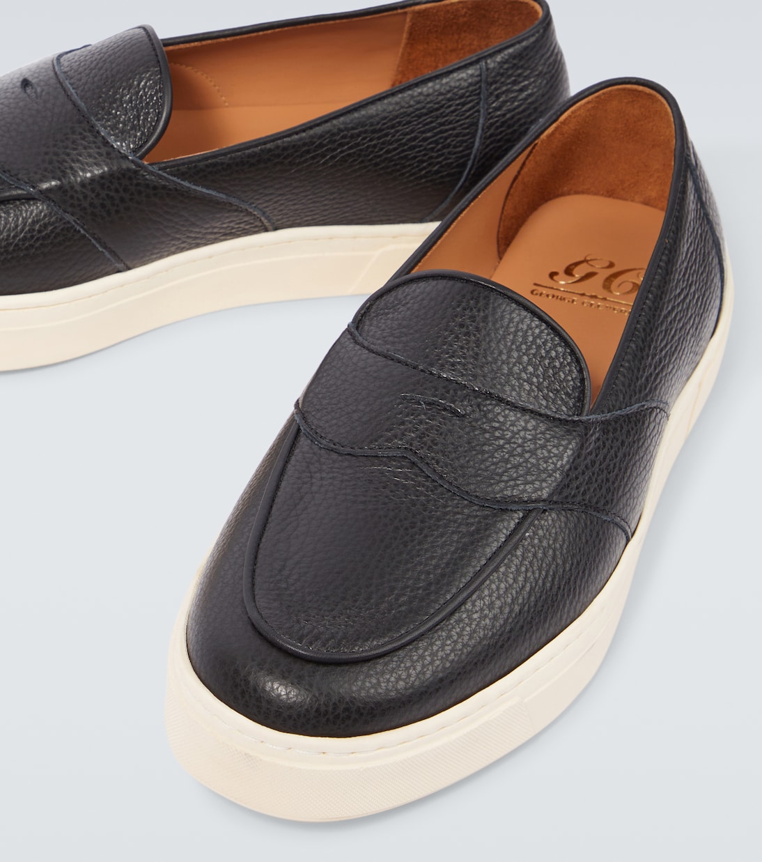 Joey II leather penny loafers | George Cleverley