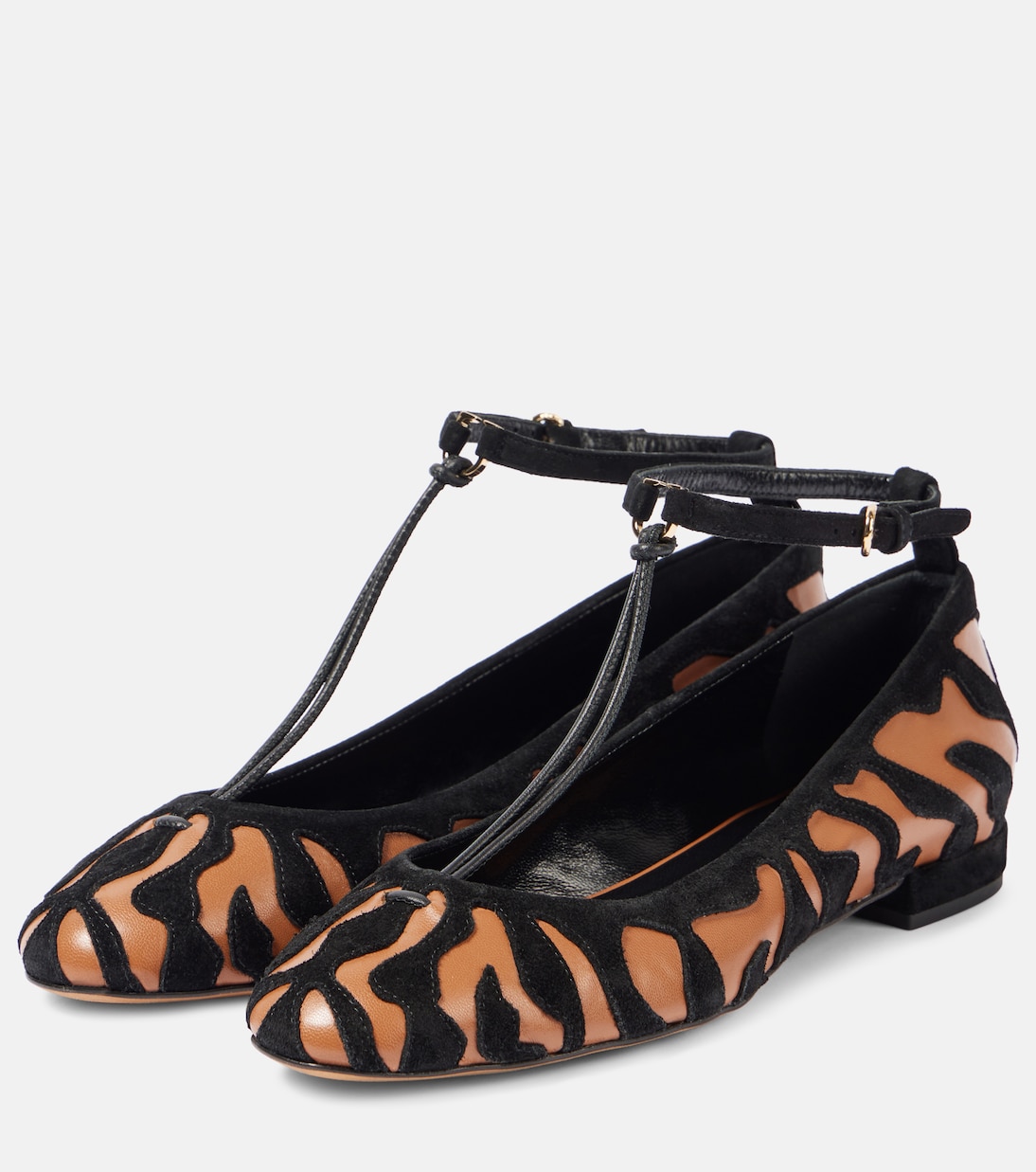 Polline animal print leather ballet flats | Ulla Johnson