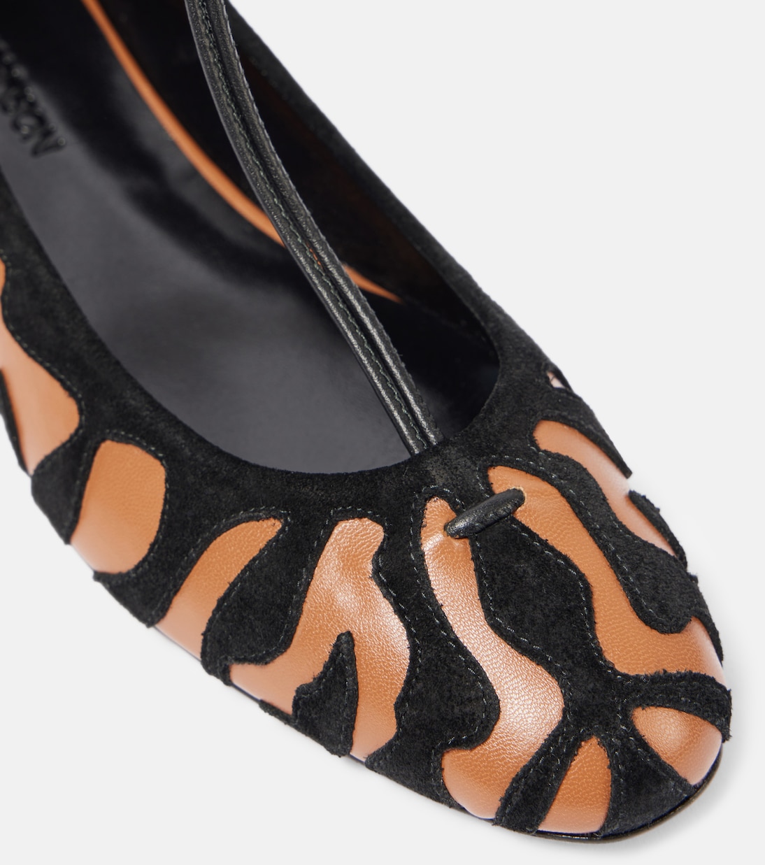Polline animal print leather ballet flats | Ulla Johnson