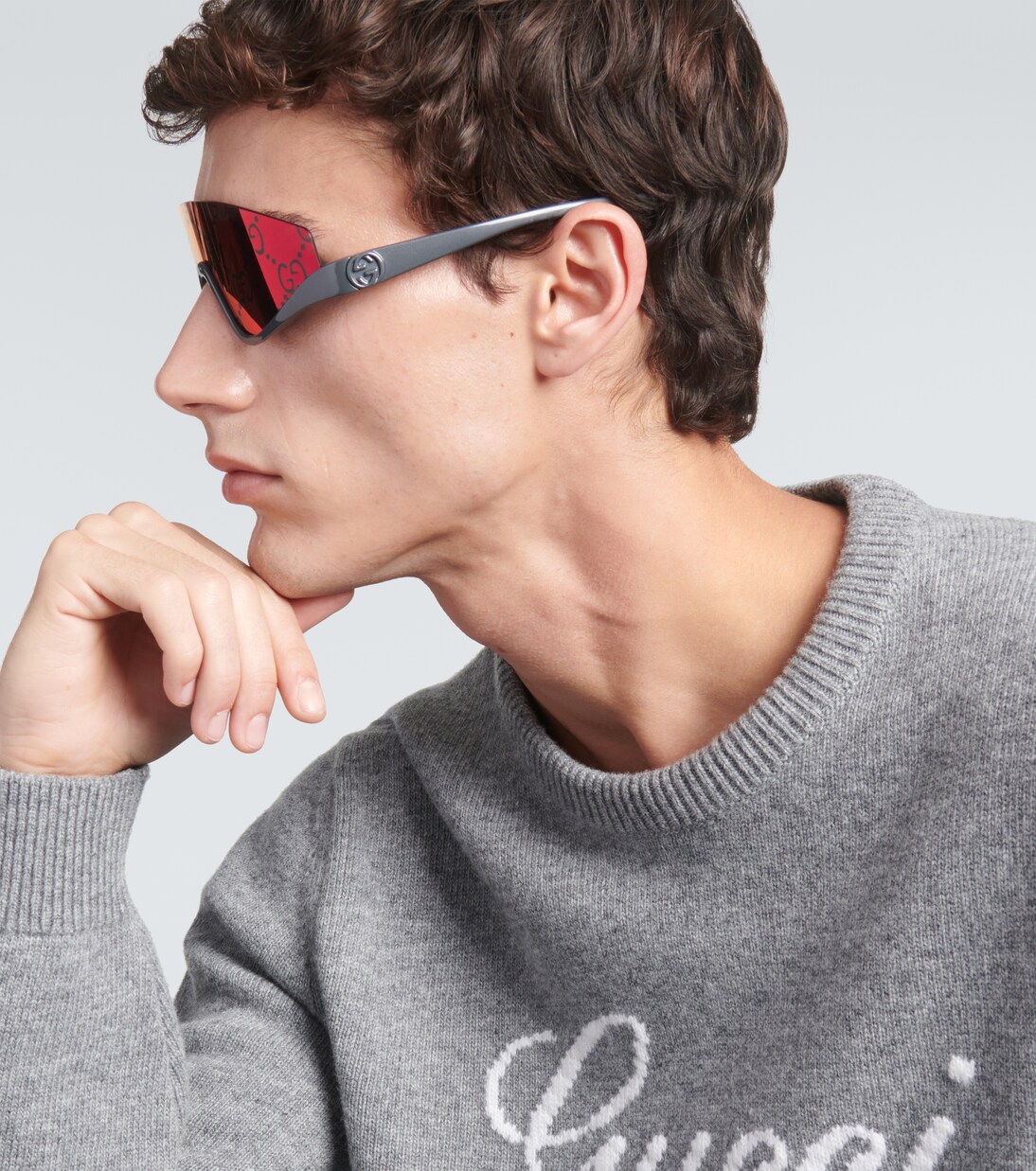 Shield sunglasses | Gucci