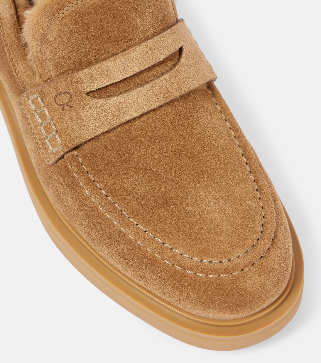 Harris suede penny loafers | Gianvito Rossi
