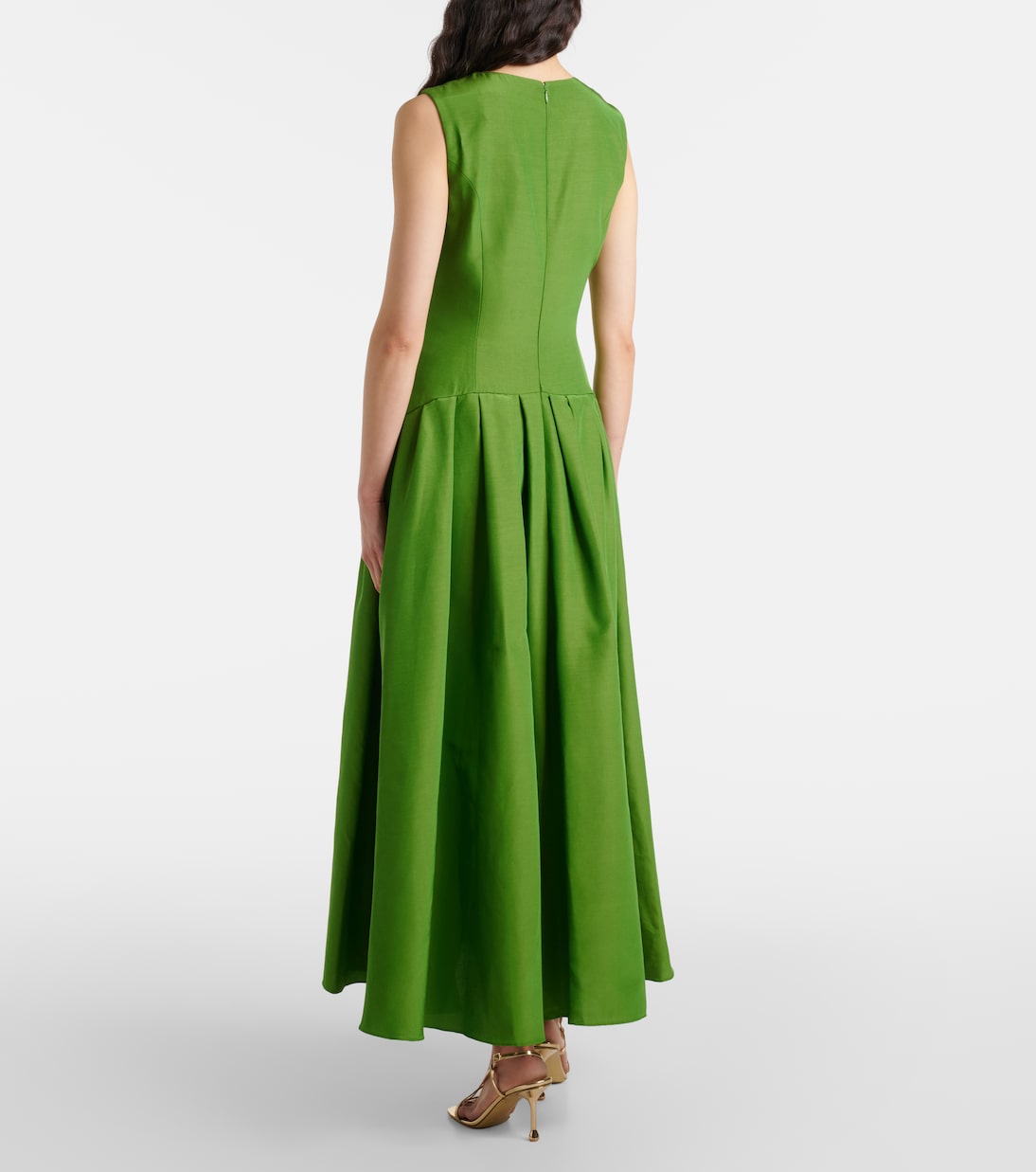 Maxikleid aus einem Baumwollgemisch | Carolina Herrera