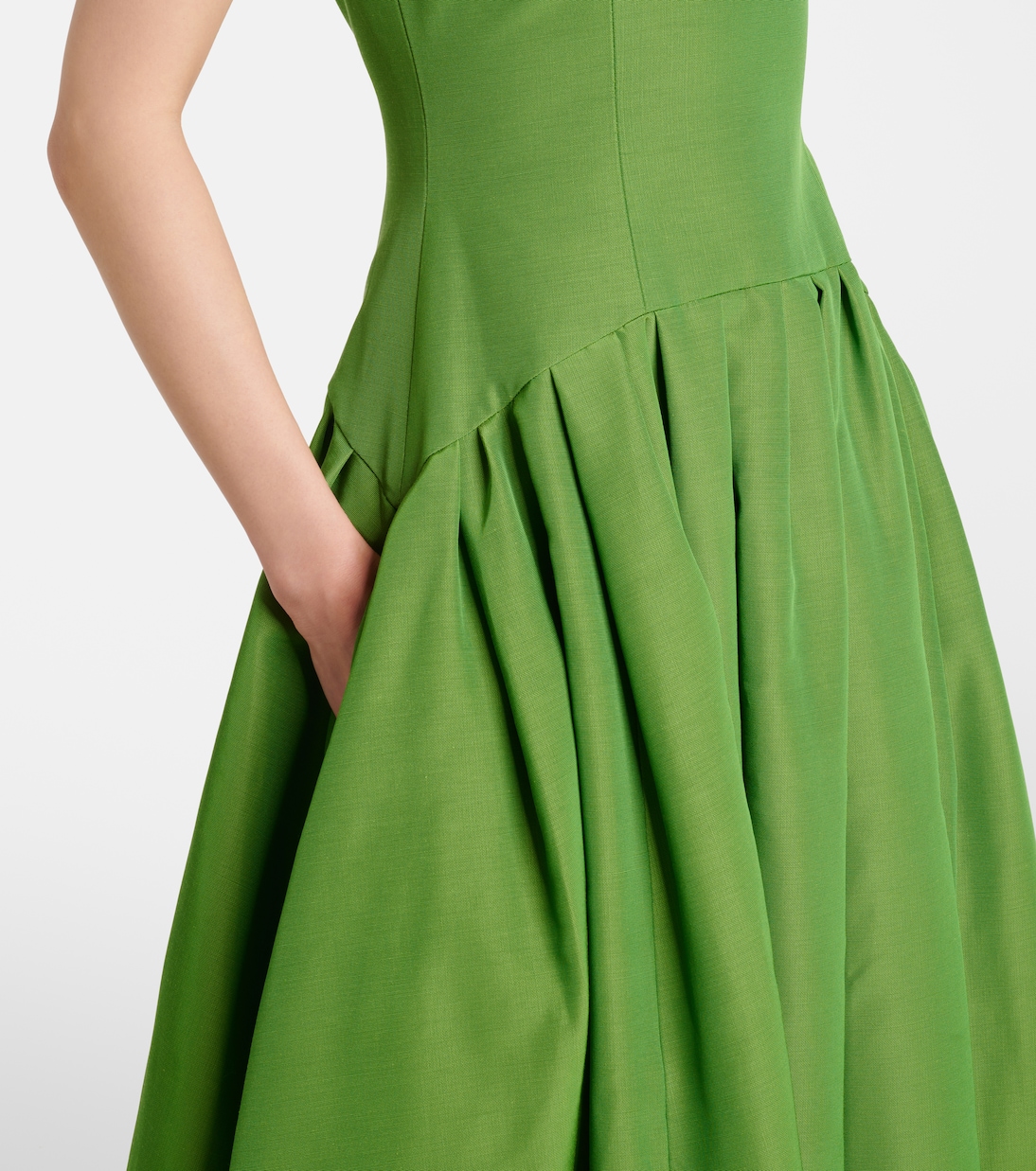 Maxikleid aus einem Baumwollgemisch | Carolina Herrera