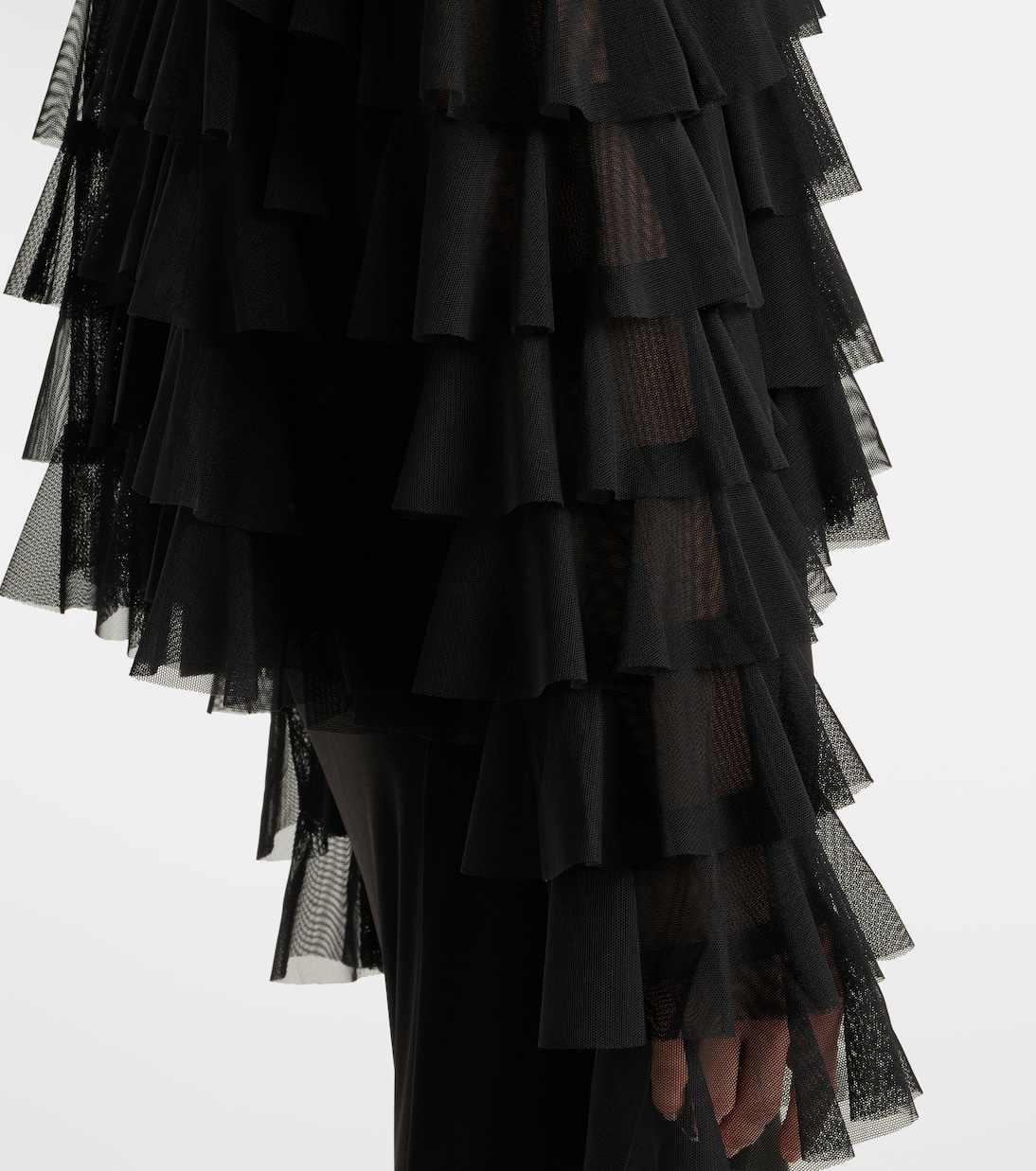 Oversized ruffled jacket | Norma Kamali