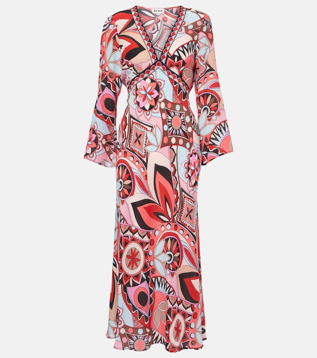 Tania silk maxi dress | Rixo