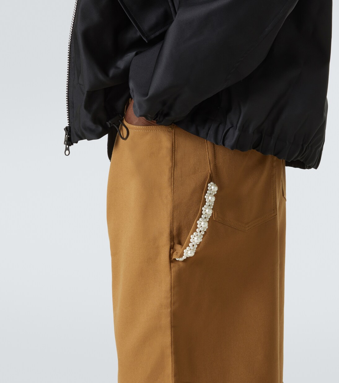 Jeans a gamba larga con decorazioni | Simone Rocha