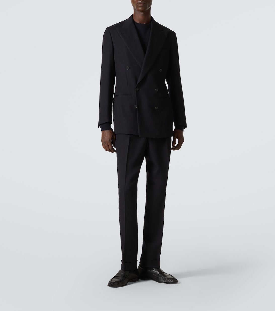 Wool twill blazer | Saman Amel