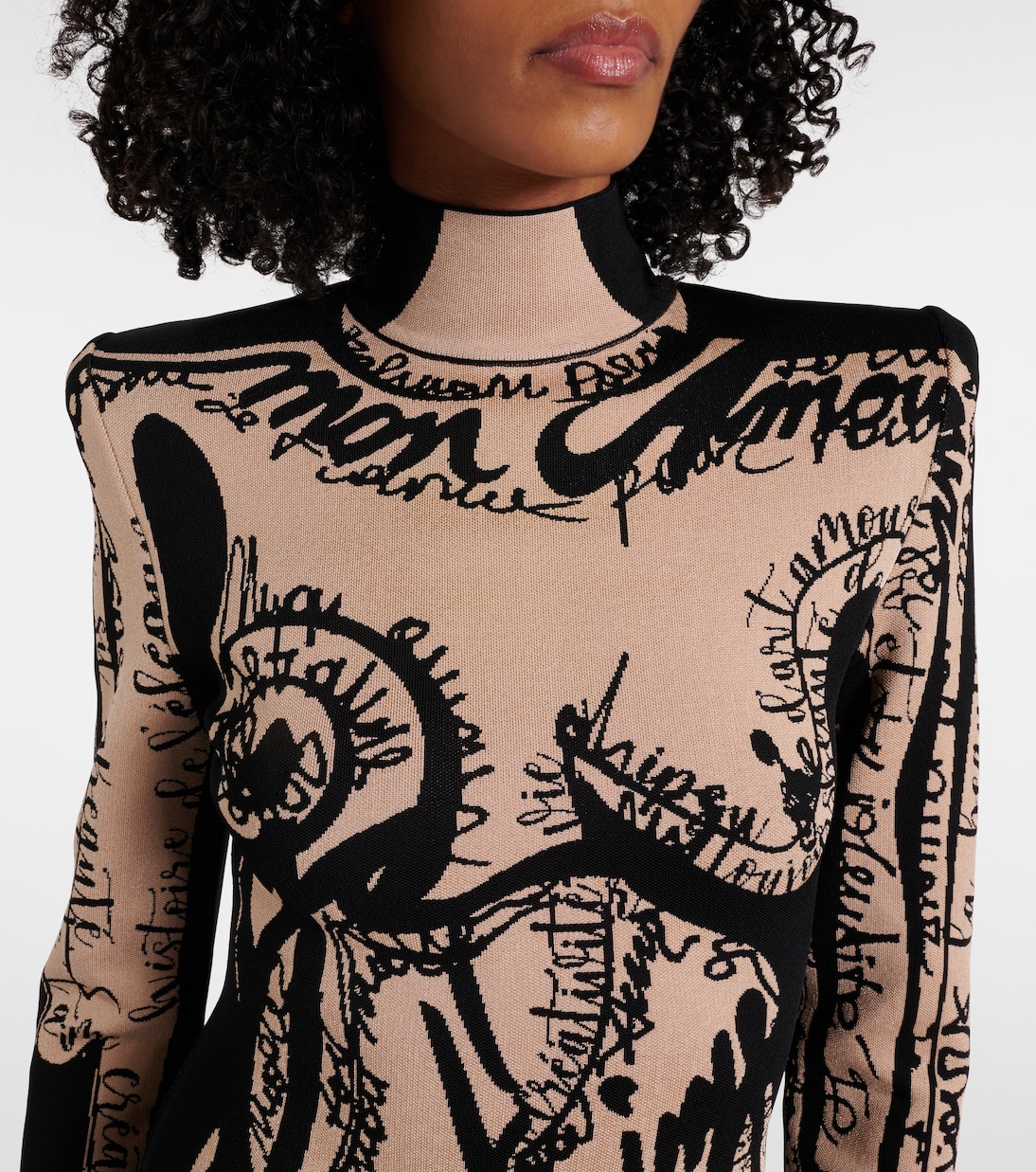 Abito lungo in maglia | Balmain