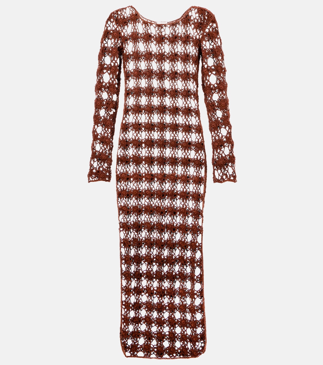 Maxikleid aus Häkelstrick | Anna Kosturova