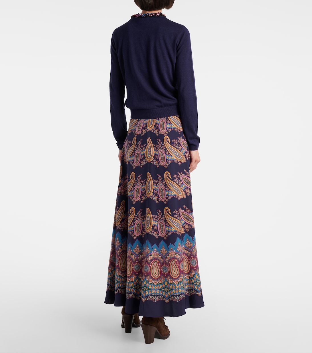 Verzierter Cardigan aus Seide und Kaschmir | Etro