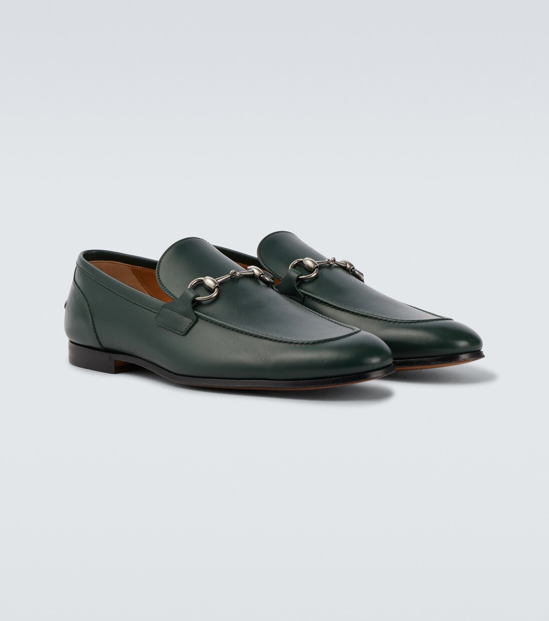 Gucci Jordaan Horsebit leather loafers | Gucci