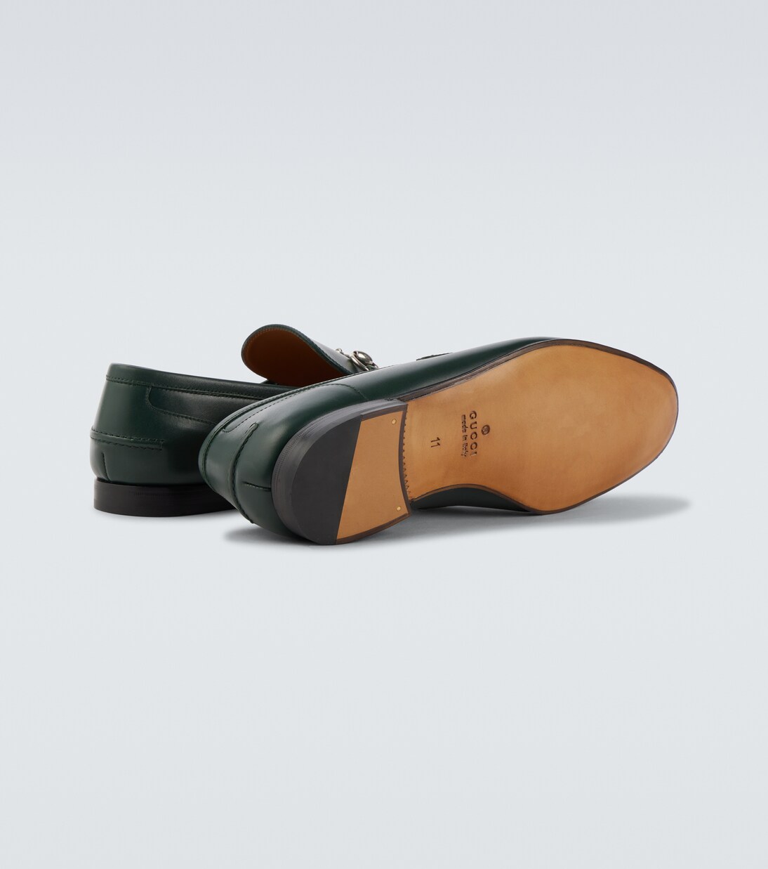 Gucci Jordaan Horsebit leather loafers | Gucci
