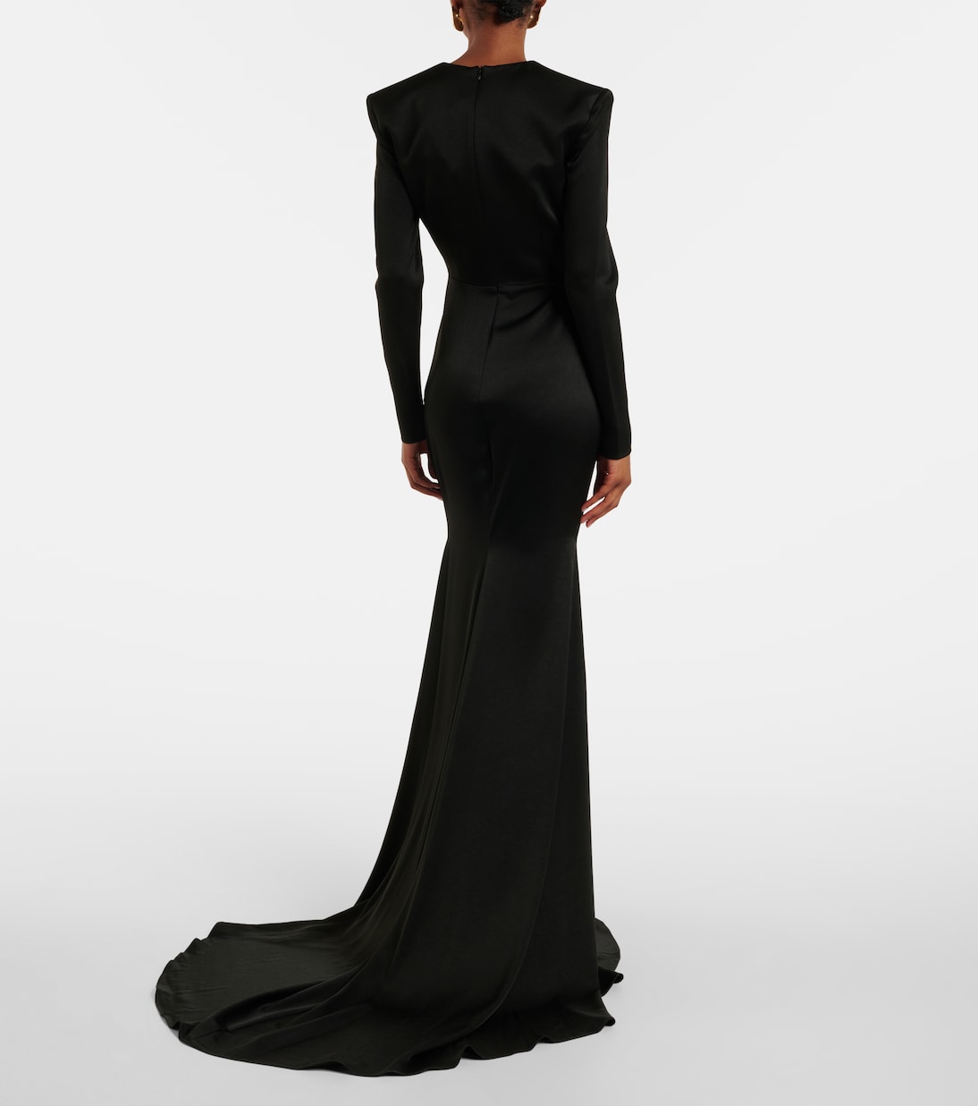 Satin crêpe gown | Alex Perry